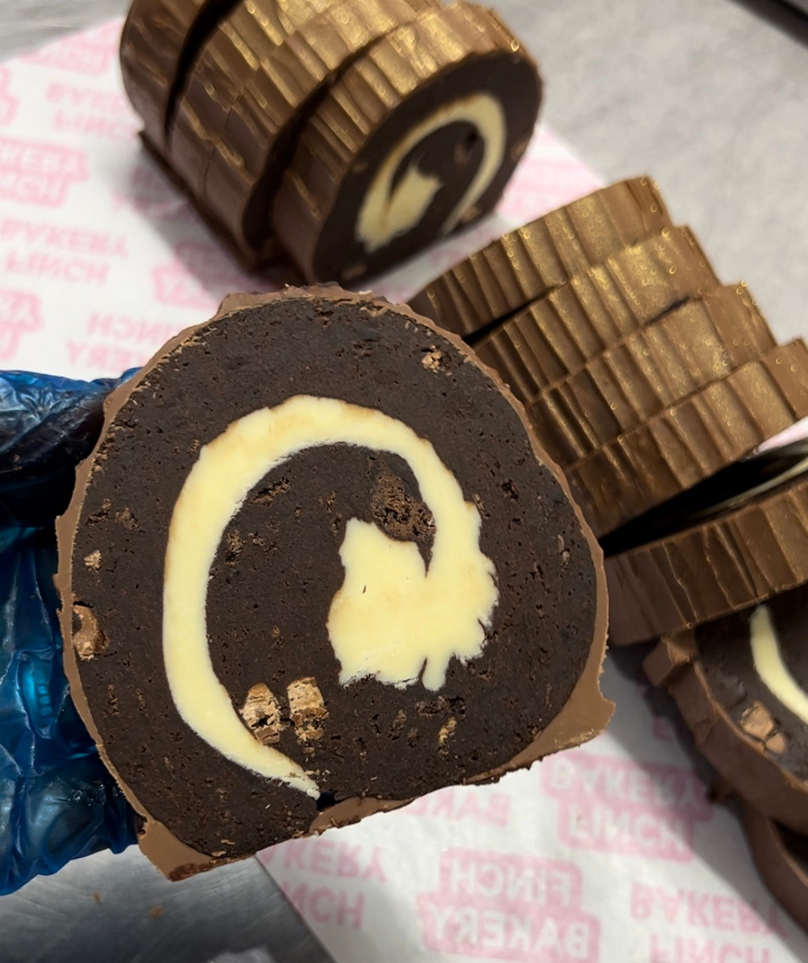 Brownie Roll (White Chocolate)