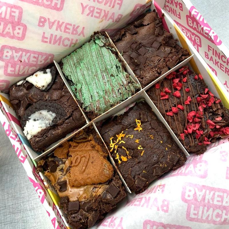 x6 Vegan Brownie Mixed Box